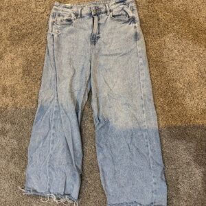 American Eagle wide leg loose size 10 short jeans